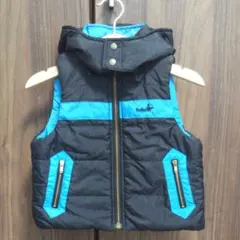 ＊美品＊BEBE リバーシブルダウンベスト サイズ90