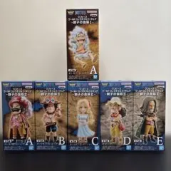 ワンピース　ワーコレ　親子の血筋II 全５種　　+1