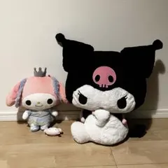 クロミビックぬいぐるみ 約50センチ マイメロディ約30cm 2点セット 