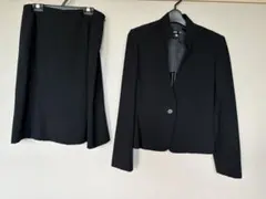 ブラックスカートスーツ上下