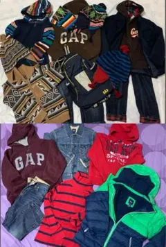 男の子　ブランド　GAP ギャップ まとめ売り　110〜130