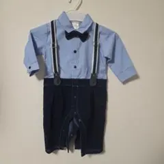 ベビー服 70サイズ セレモニースーツ ブルー
