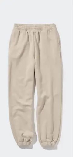 UNIQLO スウェットパンツ　ベージュ