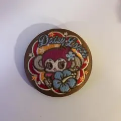 ナルミヤ 刺繍缶バッジ ミンキー
