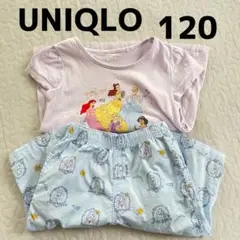 ＵＴディズニープリンセス Tシャツステテコ セット120