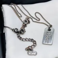 DIOR ディオール ネックレス プレート ブラックのサムネイル