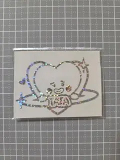 BTS V テテ テヒョン TATA ホログラムステッカー