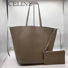 CELINE カバ ファントム ポーチ付 トートバッグ バッグ レザー