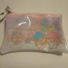 リトルツインスターズ 小物入れ チャック付き