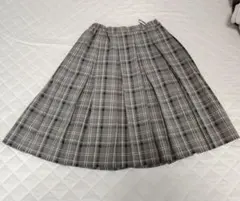 チェック プリーツ スクール