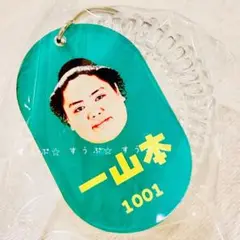 相撲ガチャ【一山本】応援うちわミニキーホルダー