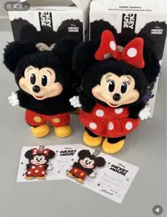 POPMART DISNEY ミッキーファミリーキュート ミニーとミッキーセット