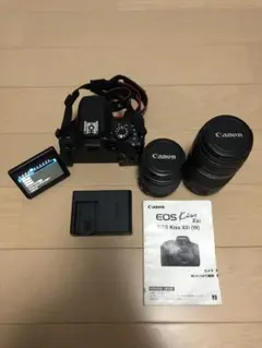 Canon - ★美品級＆自撮り＆スマホ転送★キャノン kiss x8i 手振れ補正レンズセット Amazon | Canon デジタル一眼レフカメラ EOS Kiss X8i ダブル