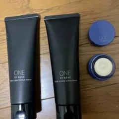 ワンバイコーセー　ポアクリアスクラブウォッシュ　2個　　セラムシールドミニ　1個