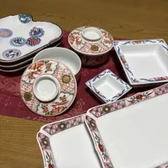 未使用 京泉 皿 5枚組 和食器 楽天市場】京焼・清水焼 桜花交趾組湯呑み 京泉窯【和食器】【京都