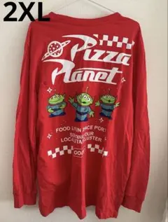訳ありディズニー トイ・ストーリー 長袖Tシャツ メンズ　ロンT 2XLサイズ