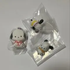 サンリオキャラクターズふわわフロッキーマスコットなどカプセルトイ計３種