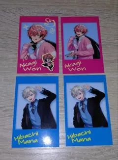 にじさんじ 赤城ウェン 緋八マナ チェキ