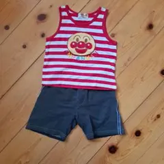 ☆アンパンマン ノースリーブ トップス&ショートパンツ セット 95サイズのサムネイル