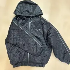 Nike ブラックキルティングジャケット