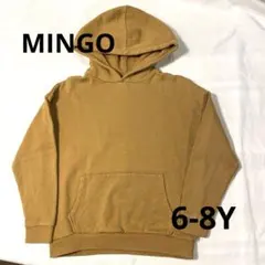 MINGO フーディ キャメル6-8Y パーカー