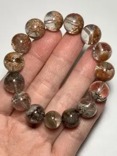 高品質　ガーデンクォーツ　ブレスレット