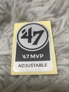 47ブランド　キャップ　ステッカーシール　MVP