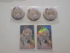 OVERTURE 星川サラ　缶バッジ　にじフェス　カード　チェキ　にじさんじ