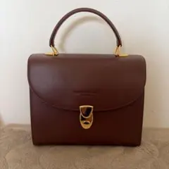 GIANFRANCO LOTTI ハンドバッグ ブラウン　美品