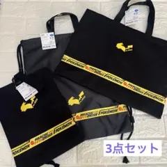 ポケモン　レッスンバッグ　シューズケース　ナップサック　3点セット