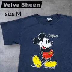Velva Sheen USA製 ミッキーTシャツMディズニーヴィンテージライク