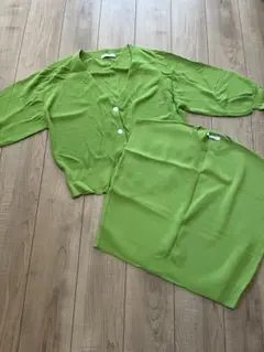 DOUX ARCHIVESカーディガントップスセット