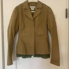 DRIES VAN NOTEN ベージュ テーラードジャケット 38