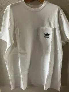 adidas ホワイト Tシャツ Lサイズのサムネイル