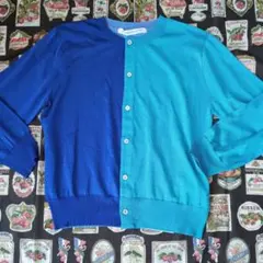 未使用☆ジェーンマープルドンルサロン★トリプルカラーのカーディガン