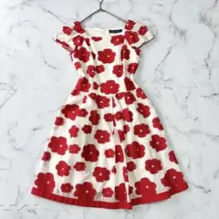 ✨美品✨ M'S GRACY エムズグレイシー カメリア総柄ワンピースM