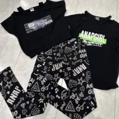 アナップガール　レギンスセット　S