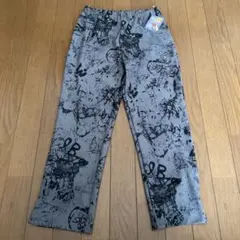 プリント グレー レギンス