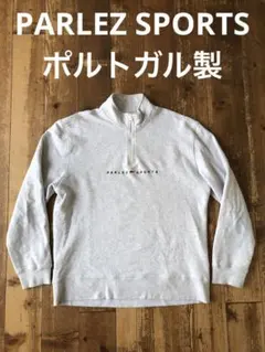 PARLEZ SPORTS ハーフジップスエット グレー色 L ポルトガル製