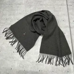 美品 ボロベア マフラー ポロラルフローレン スコットランド製 ラムウール