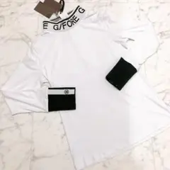 新品未使用 ゴルフ G/FORE ジーフォア レディース カットソー Lサイズ