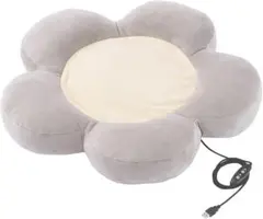 エレコム ペット用ホットカーペット USB給電式 グレー PET-HC02GYのサムネイル