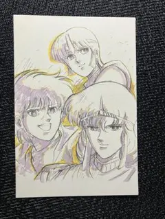 八神合体ゴッドマーズ　 マーズ、マーグ＆ロゼ　ポストカード