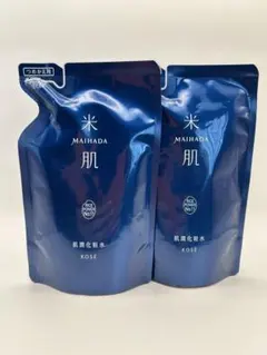 KOSE 米肌 肌潤化粧水 120ml つめかえ 高保湿 2個セットのサムネイル