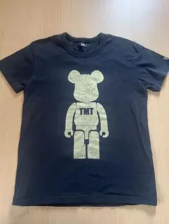 TMT BE@RBRICK コラボ 半袖Tシャツ ブラックのサムネイル