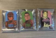 ドッグスレッド　スクエア缶バッジコレクション　源間慶一　源間浩一　白川春名