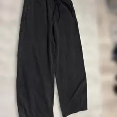 GU バレルレッグジーンズ　ダークグレー　M