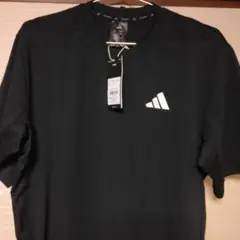adidas CLIMA COOLメンズ黒色半袖 Tシャツ