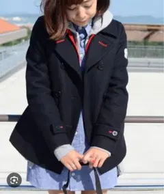 x-girl FIDELITY コラボ　ピーコート