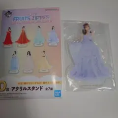 FRUITS ZIPPER　一番くじ　仲川瑠夏　アクスタ